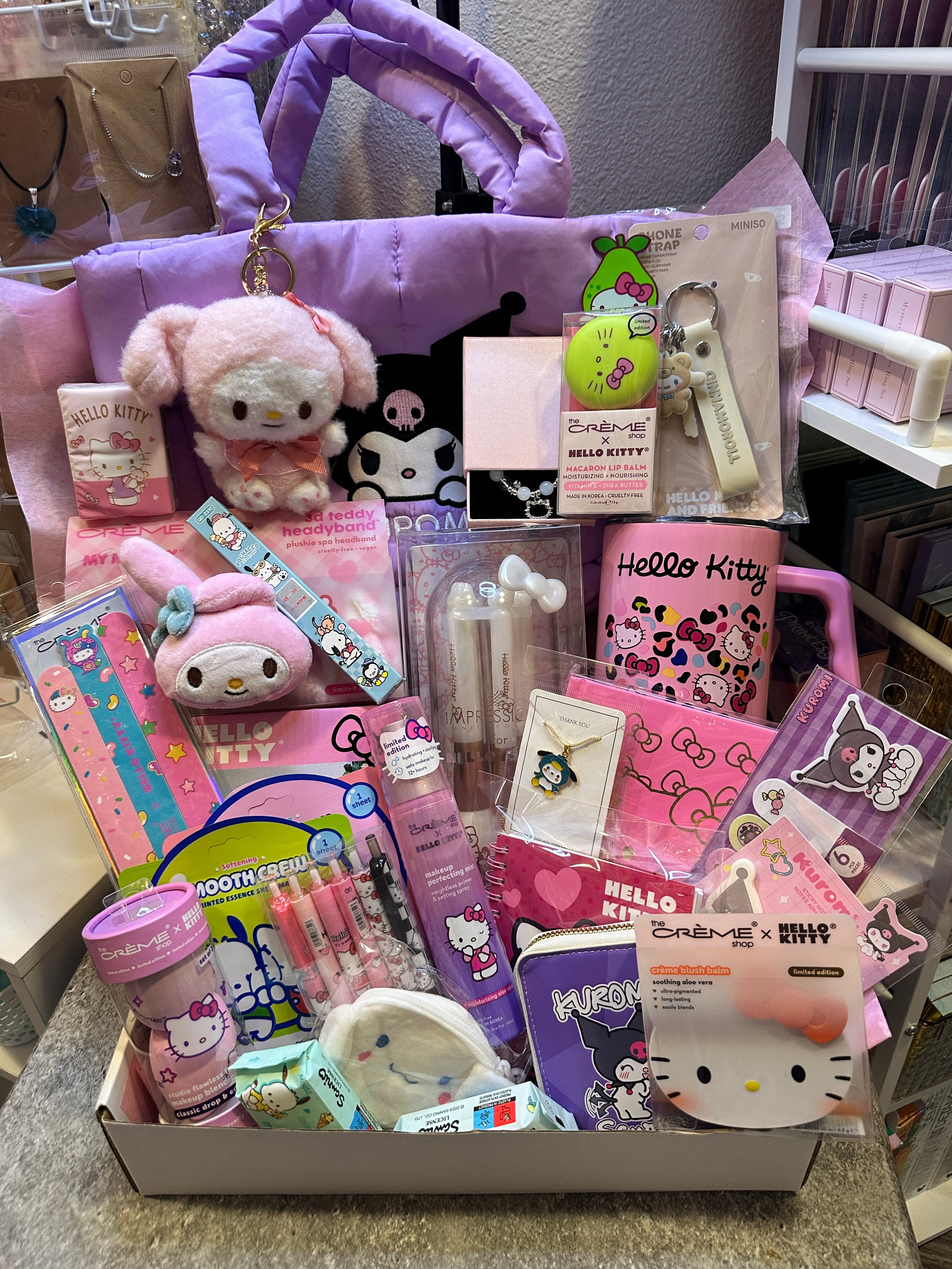 Kawaii Pink Kitty Surprise Scoop